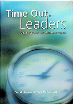Time Out for Leaders