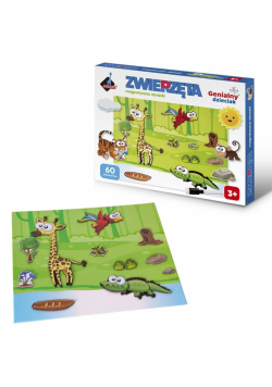 Puzzle magnetyczne - zwierzęta