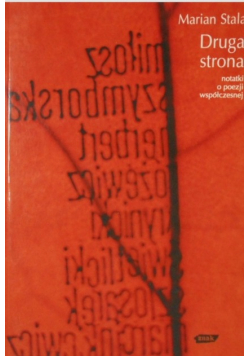 Druga strona Notatki o poezji współczesnej
