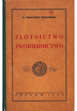 Złotnictwo i probiernictwo 1946 r