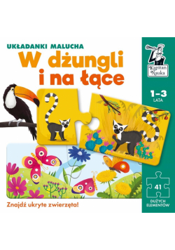 Kapitan Nauka. W dżungli i na łące. Układanki