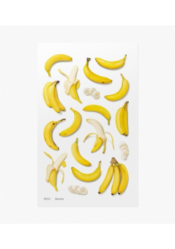 Naklejki ozdobne owoce - Banany