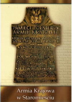 Amia krajowa w staromieściu