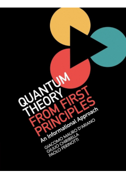 Quantum Theory from First Principles