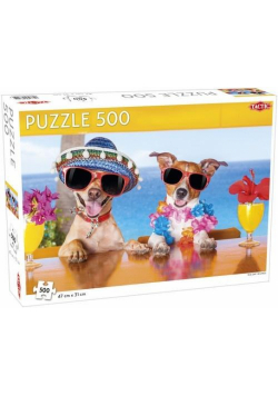 Puzzle 500 Animals: Holiday Hounds