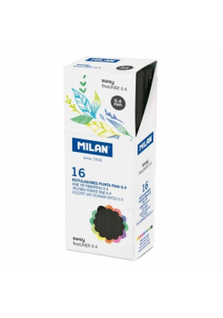 Cienkopis Sway Fineliner czarny (16szt) MILAN