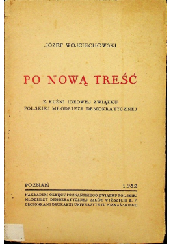 Po nową treść 1932 r.