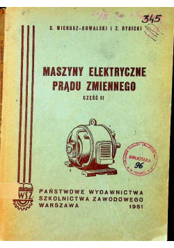 Maszyny Elektryczne prądu zmiennego Część II