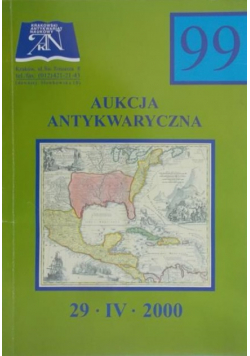Aukcja Antykwaryczna Nr 99