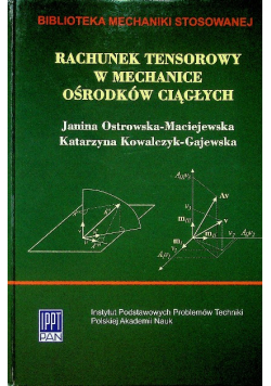 Rachunek tensorowy w mechanice