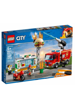 Lego CITY 60214 Na ratunek w płonącym barze
