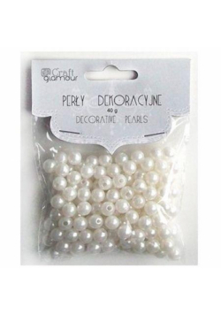 Perły dekoracyjne 8mm 40g
