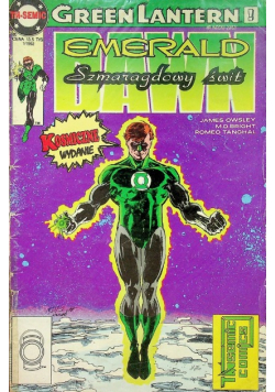 Green Lantern nr 1 Emerald Szmaragdowy świt