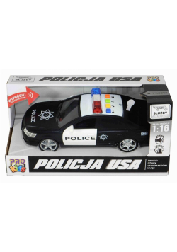 Pojazd z dźwiękami - Policja USA