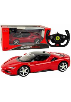 Auto R/C Ferrari SF90 Rastar 1:14 czerwone