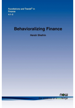 Behavioralizing Finance