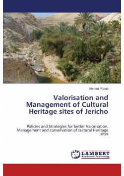 Valorisation and Management of Cultural Heritage sites of Jericho