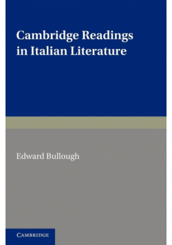 Cambridge Readings in Italian Literature