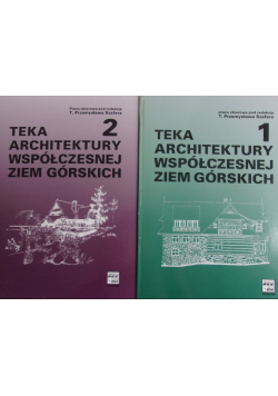 Teka architektury współczesnej ziem górskich 1 i 2