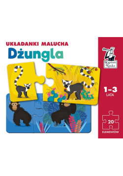 Kapitan Nauka. Dżungla. Układanki malucha