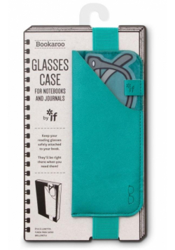 Bookaroo Glasses case Uchwyt na okulary turkusowy