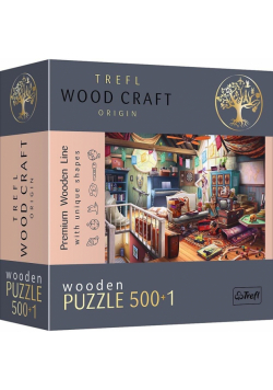 Puzzle drewniane 500+1 Skarby na strychu TREFL
