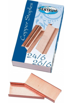 Zszywki miedziane 24/6 1000szt