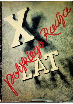 X lat polskiego radja 1935 r.