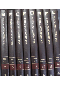 Wielka Encyklopedia PWN 8 tomów