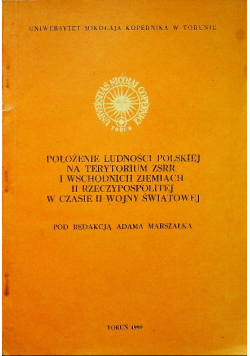 Położenie ludności polskiej na terytorium zsrr