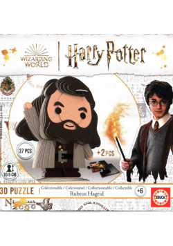 Puzzle 3D Harry Potter Rubeus Hagrid 37 elementów