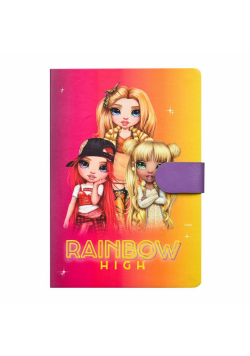 Notes zamykany na magnes Rainbow High