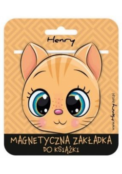 Zakładka magnetyczna. Kotek rudy