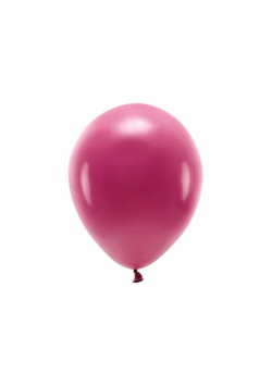 Balony Eco bordowe 30cm 10szt