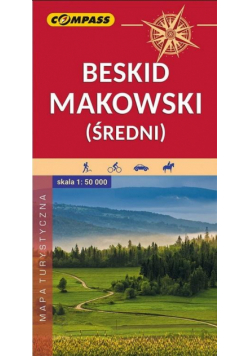Mapa tur.- Beskid Makowski (Średni) 1:50 000