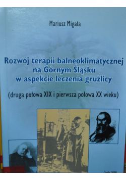 Rozwój terapii balneoklimatycznej na Górnym Śląsku w aspekcie leczenia gruźlicy