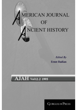 American Journal of Ancient History 12.2