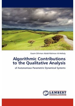 Algorithmic Contributions to the Qualitative Analysis