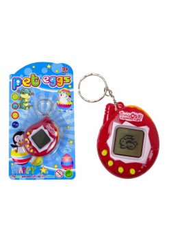 Tamagotchi w jajku zwierzątko czerwone