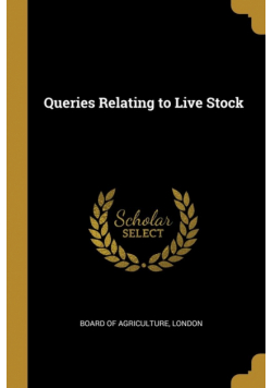 Queries Relating to Live Stock