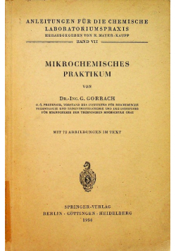 Mikrochemisches praktikum
