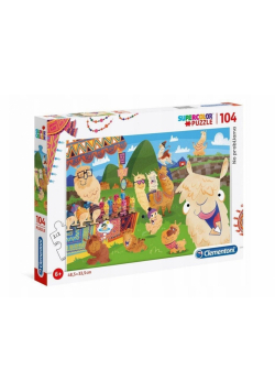 Puzzle 104 Super kolor No problLama