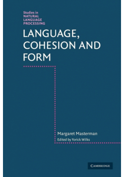 Language, Cohesion and Form