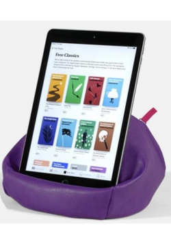 Bean Bag Pufa z kieszonką pod książkę/tablet fiole