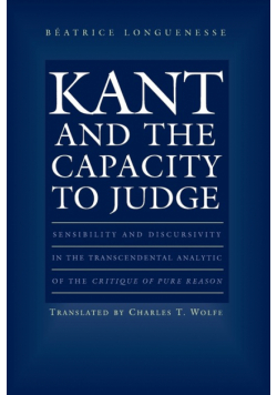 Kant and the Capacity to Judge