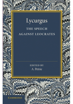 The Speech Against Leocrates