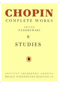 Chopin. Complete works. Etiudy