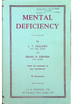 Mental deficiency