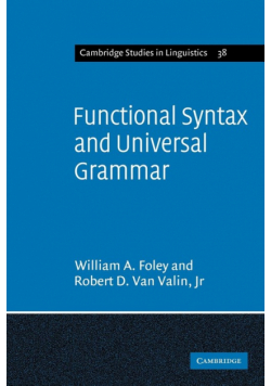 Functional Syntax and Universal Grammar