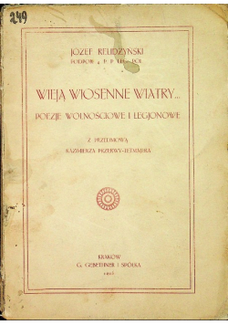 Wieją Wiosenne Wiatry 1916 r.